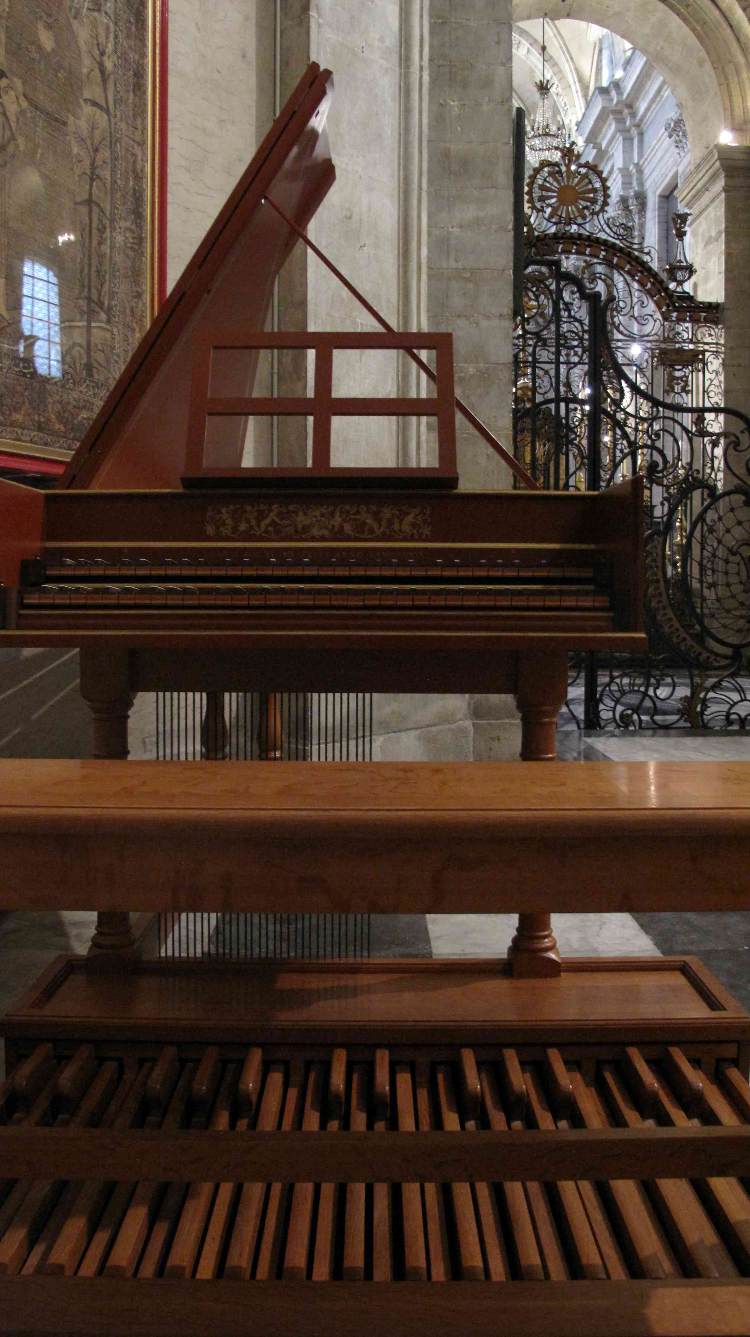 Pedaalklavecimbel OLV-Sint-Pieterskerk Gent II